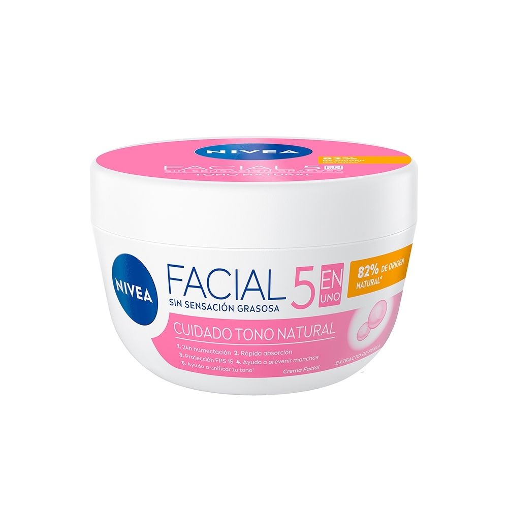 CREMA NIVEA FACIAL CUIDADO ACLARADO NATURAL POTE 100 ML