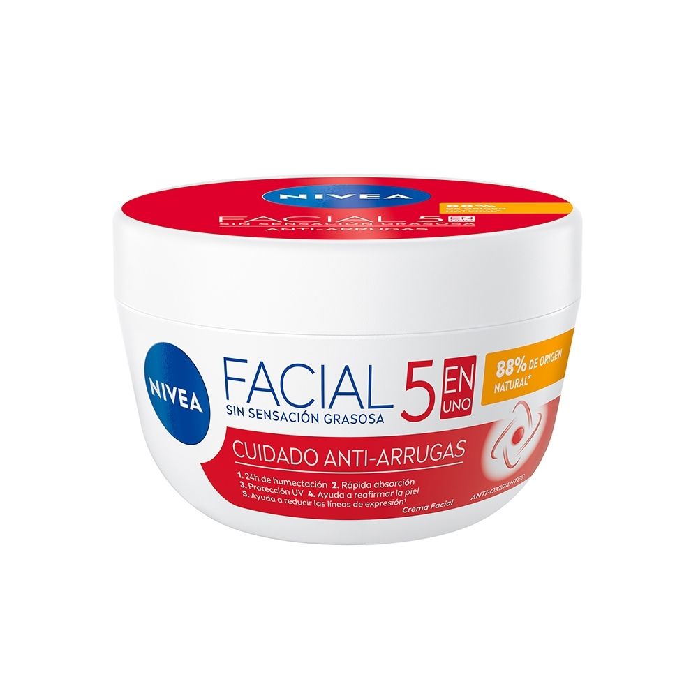 CREMA NIVEA CUIDADO FACIAL ANTIARRUG POTE 50 ML