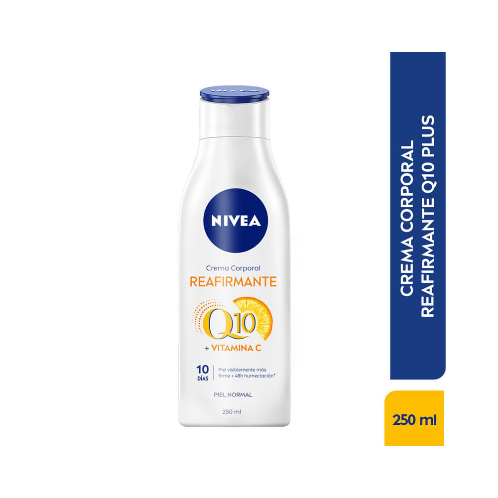CREMA NIVEA BODY REAFIRMANTE Q10 FRASCO 250 ML