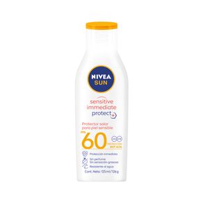 PROTECTOR SOLAR NIVEA SUN PROTECT SPF 60 FRASCO 125 ML