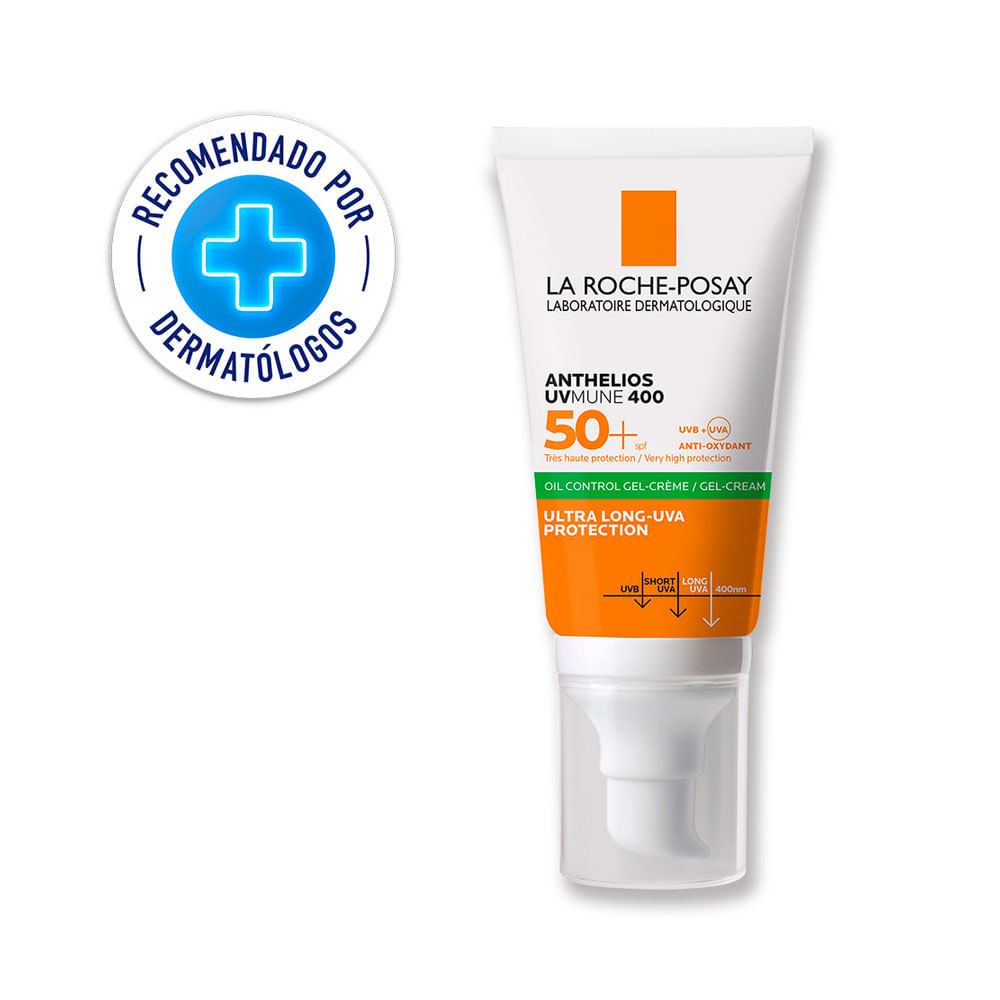 ANTHELIOS GEL-CREMA ANTI-BRILLOS SPF 50+ TUBO 50 ML