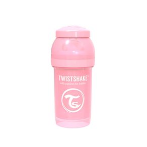 TETERO TWISTSHAKE BEBE ANTICOLICO ROSA CAJA 180 ML
