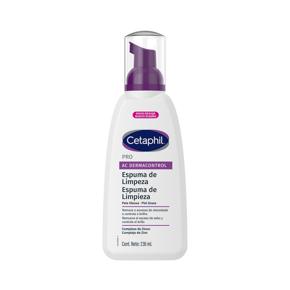 ESPUMA LIMPIADORA PRO AC CETAPHIL FRASCO 236 ML