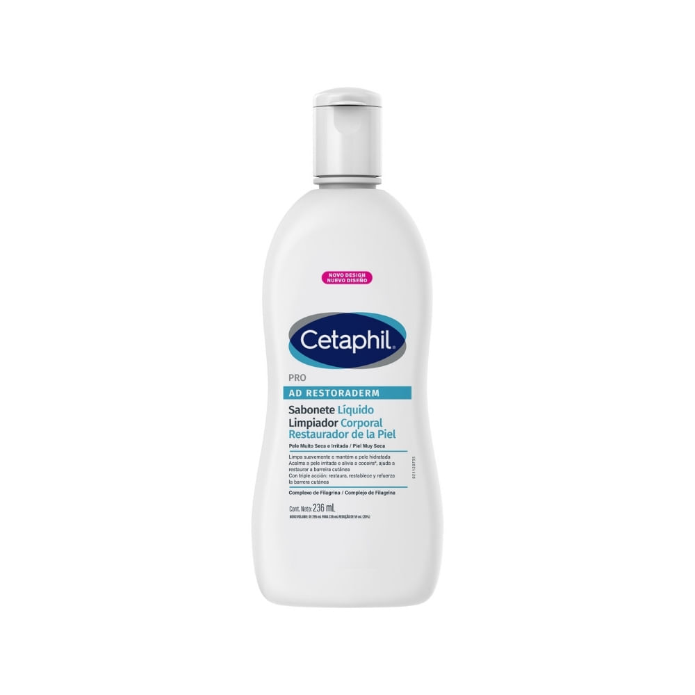 LIMPIADOR CORPORAL PRO AD CETAPHIL FRASCO 236 ML