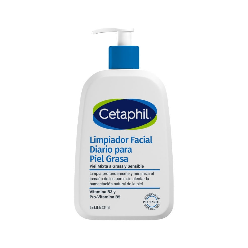 LIMPIADOR PIEL GRASA CETAPHIL FRASCO 236 ML
