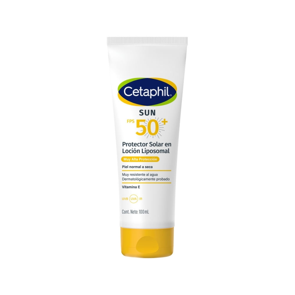 PROTECTOR SOLAR GEL LIGERO SUN CETAPHIL SPF 50 CAJA 100 ML