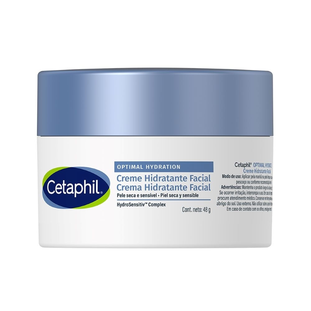 CREMA HIDRATANTE DIA OPTIMAL HYDRATION CETAPHIL POTE 48 G