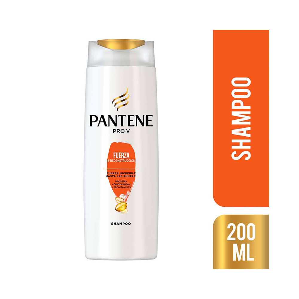 SHAMPOO PANTENE FUERZA RECONSTRUCCION FRASCO 200 ML