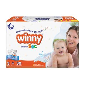 PAÑALES WINNY ULTRATRIM SEC ETAPA 3