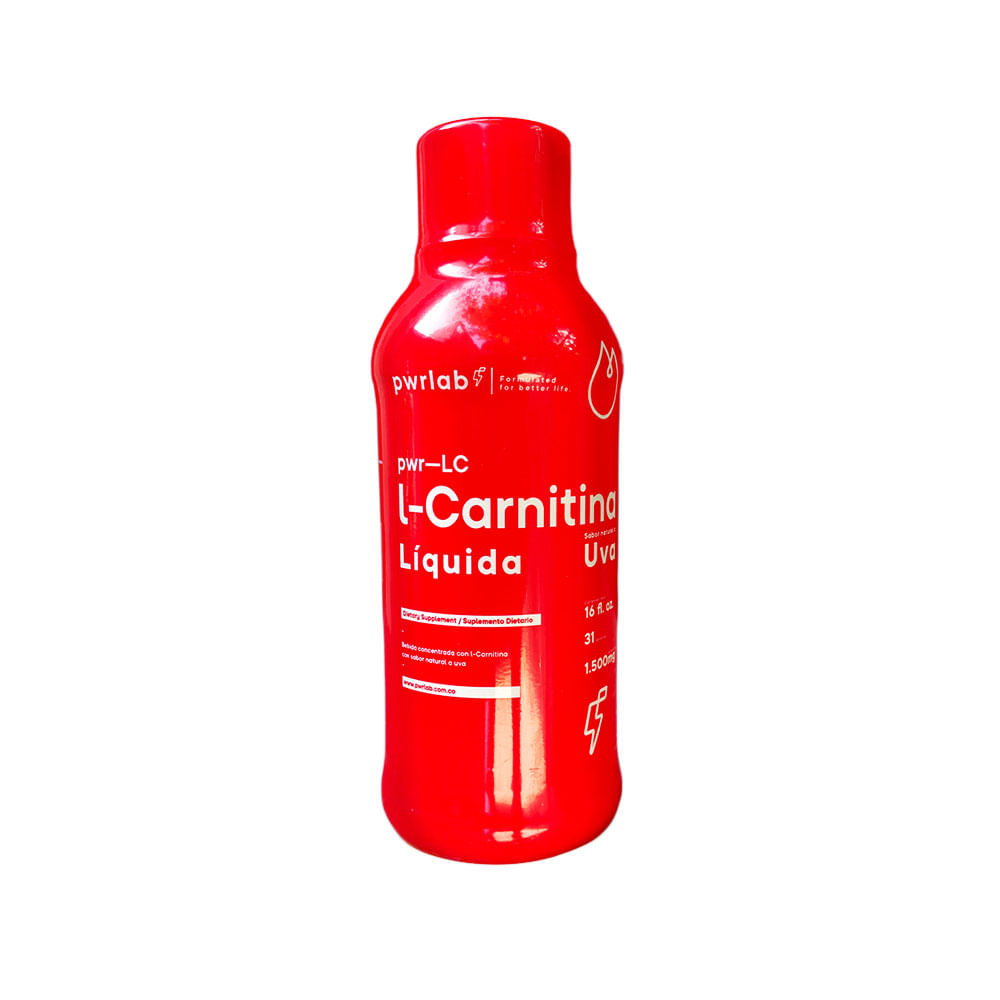 PWR L-CARNITINA LÍQUIDA 1500 MG FRASCO 500 ML