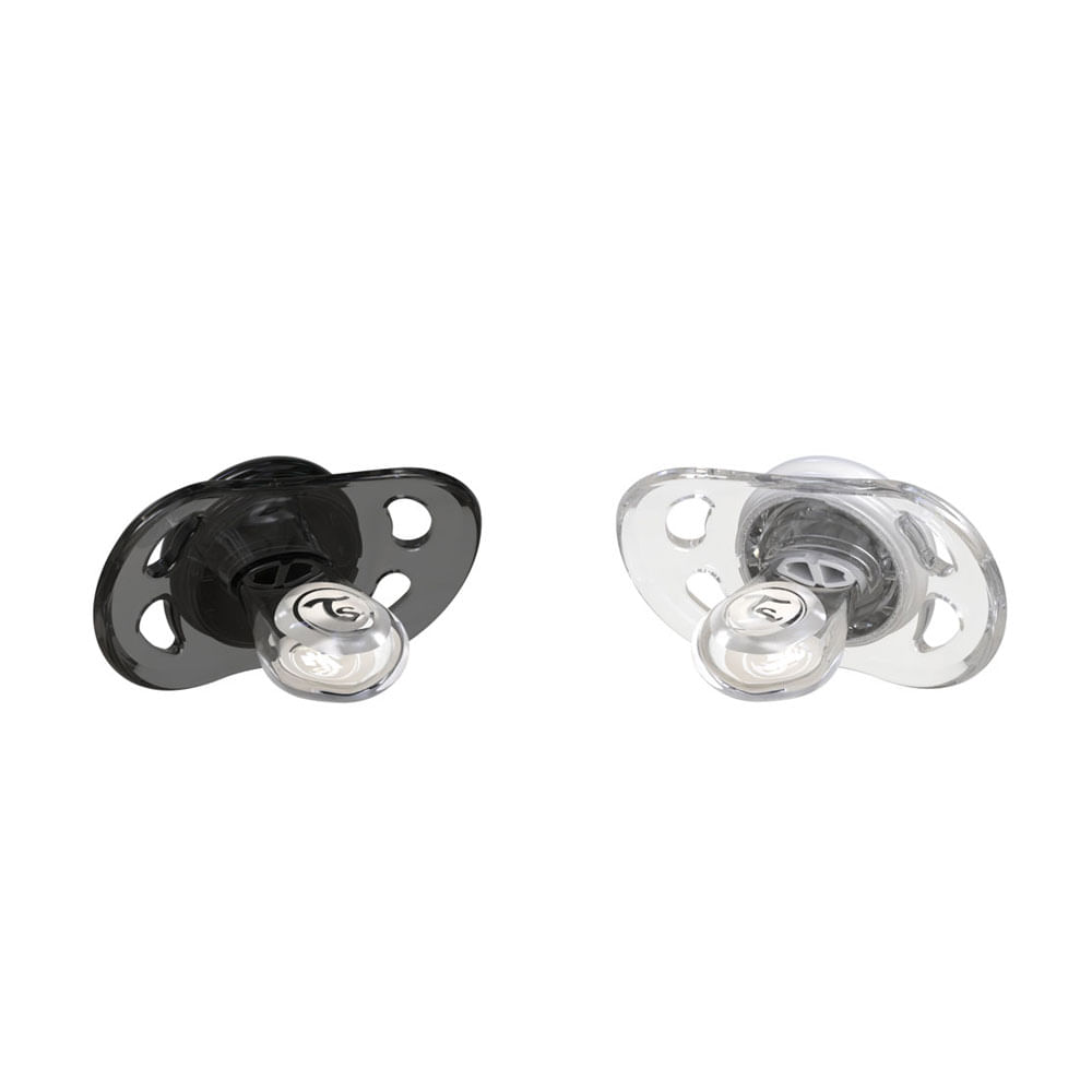 CHUPO BEBE ENTRETENCION TWISTSHAKE 0-6M NEGRA-BLANCA CAJA X 2 UNDS