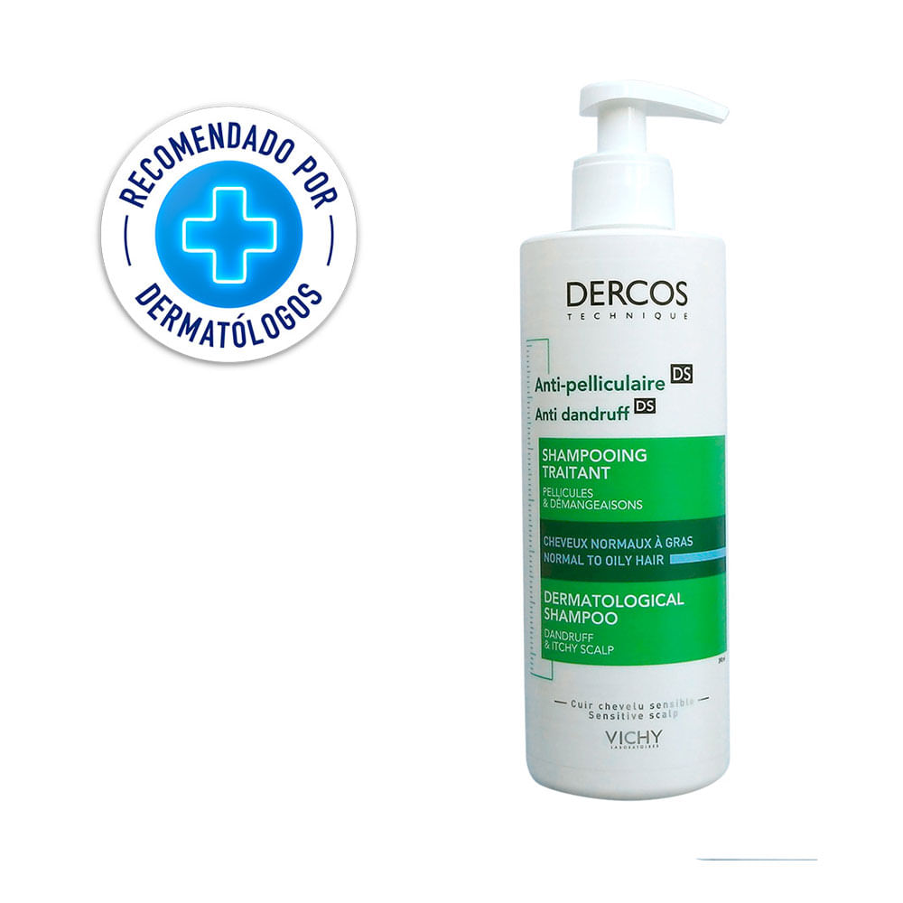 VICHY DERCOS ANTICASPA SHAMPOO FRASCO 390 ML