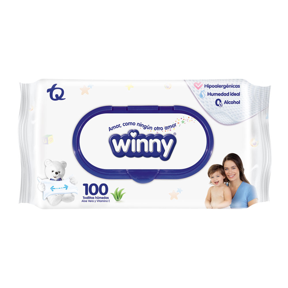 TOALLITAS WINNY ALOE P.E