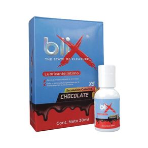 LUBRICANTE INTIMO BLIX SENSACION CALIENTE CHOCOLATE CAJA 30 ML