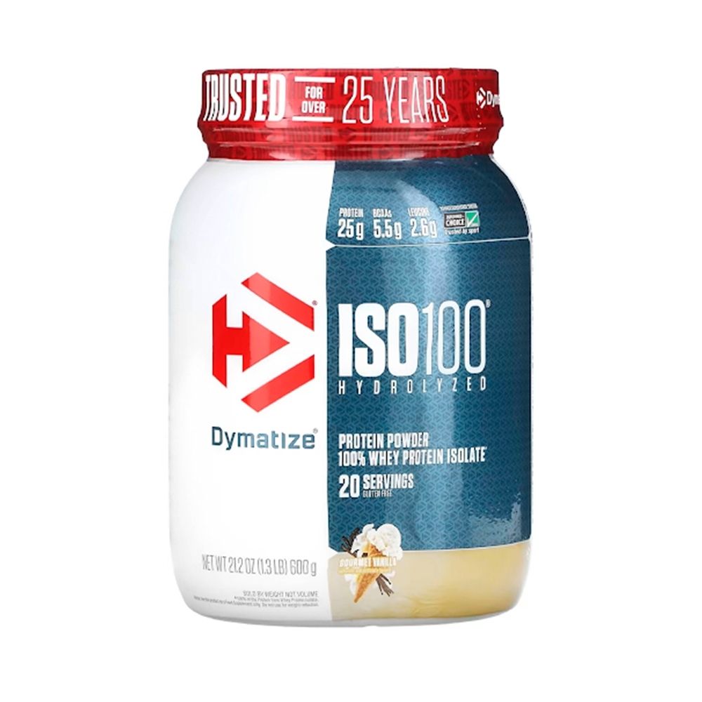 ISO 100  FUDGE POLVO VAINILLA POTE 610 G