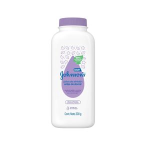 POLVO DE ALMIDÓN JOHNSON BABY BED TIME DE FRASCO 200 ML