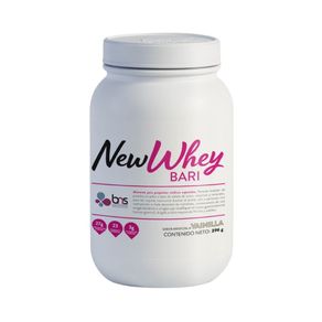 NEW WHEY BARI POLVO VAINILLA POTE 396 G