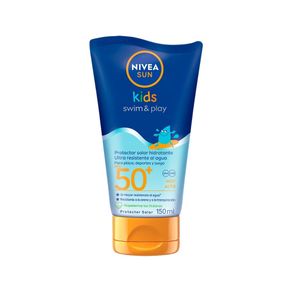 PROTECTOR SOLAR NIVEA SUN KIDS SWIN Y PLAY SPF 50+ TUBO 150 ML