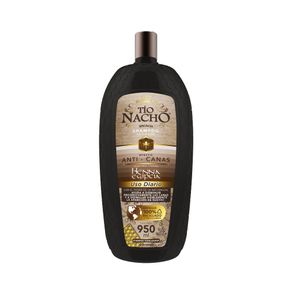 TIO NACHO HENNA ANTI CANAS SHAMPOO FRASCO 950 ML