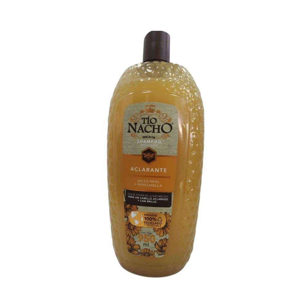SHAMPOO TIO NACHO ACLARANTE FRASCO 950 ML
