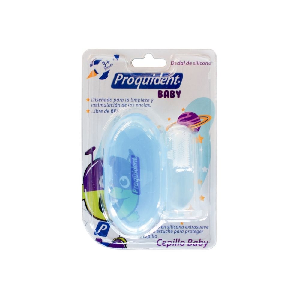 CEPILLO DENTAL PROQUIDENT DEDAL SILICONA BEBE X 1 UND