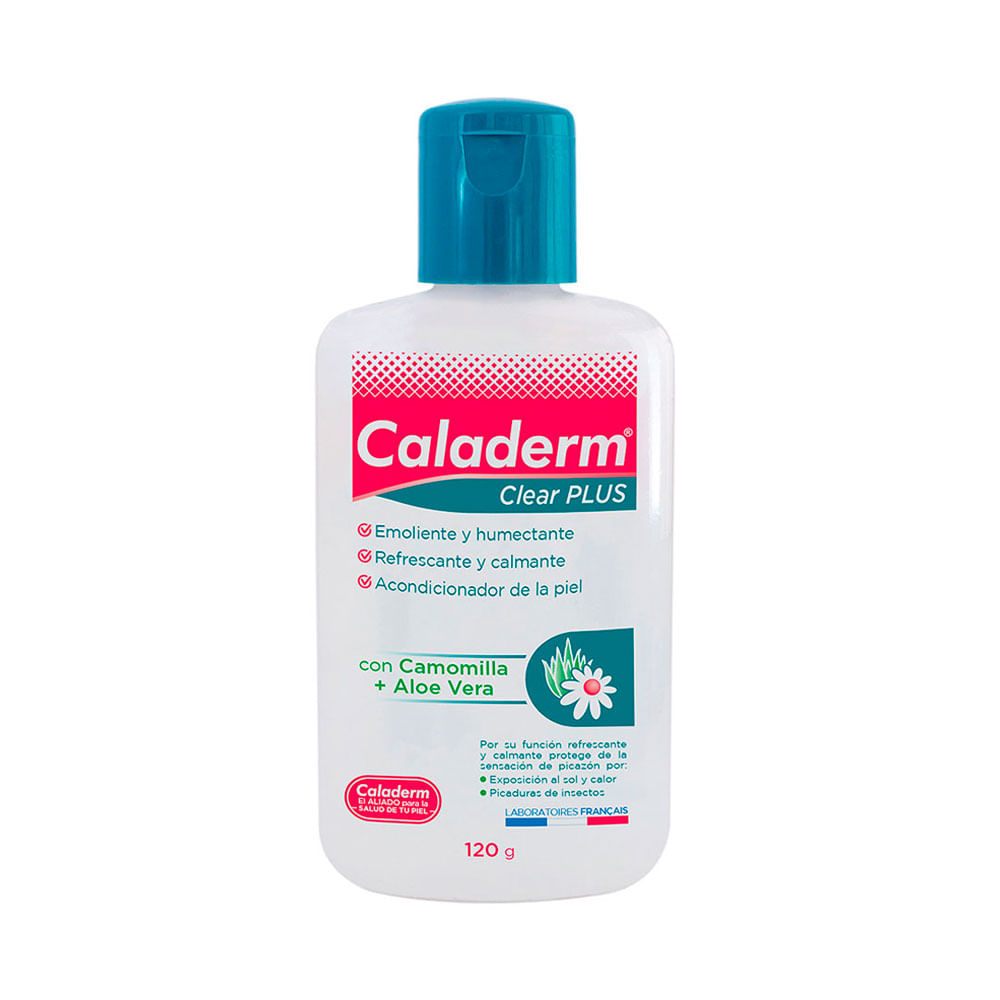 CALADERM CLEAR PLUS GEL FRASCO 120 ML
