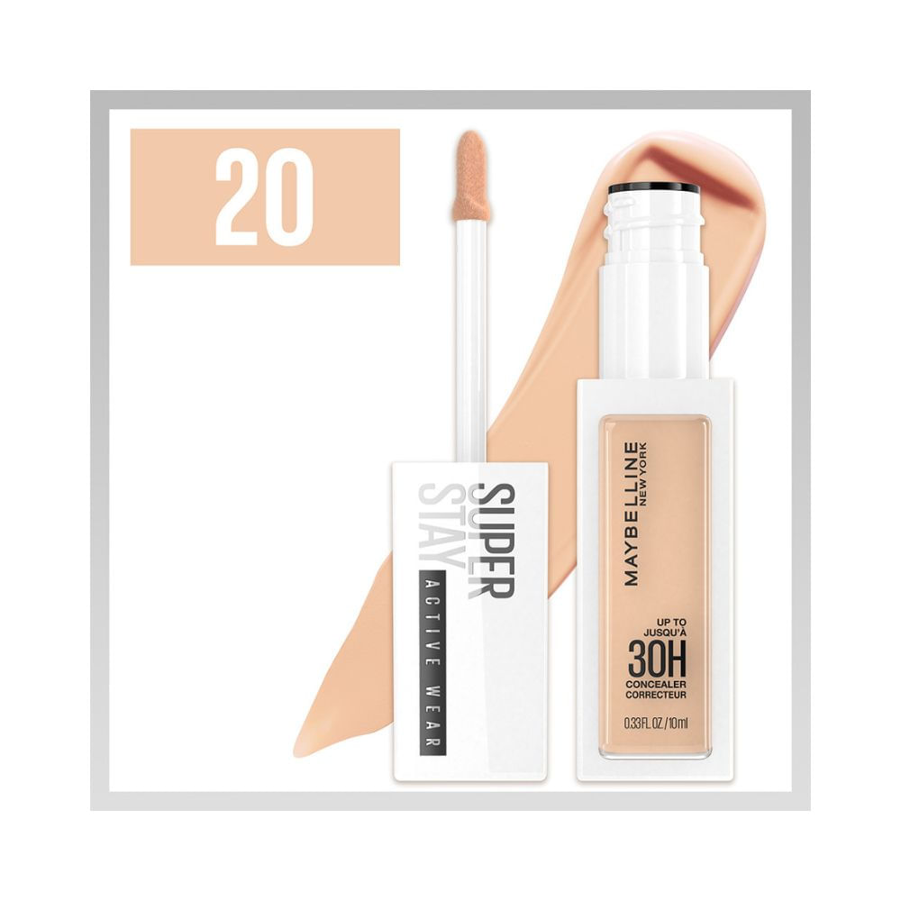 CORRECTOR LIQUIDO MAYBELLINE SUPERSTAY N20 TUBO 10 ML