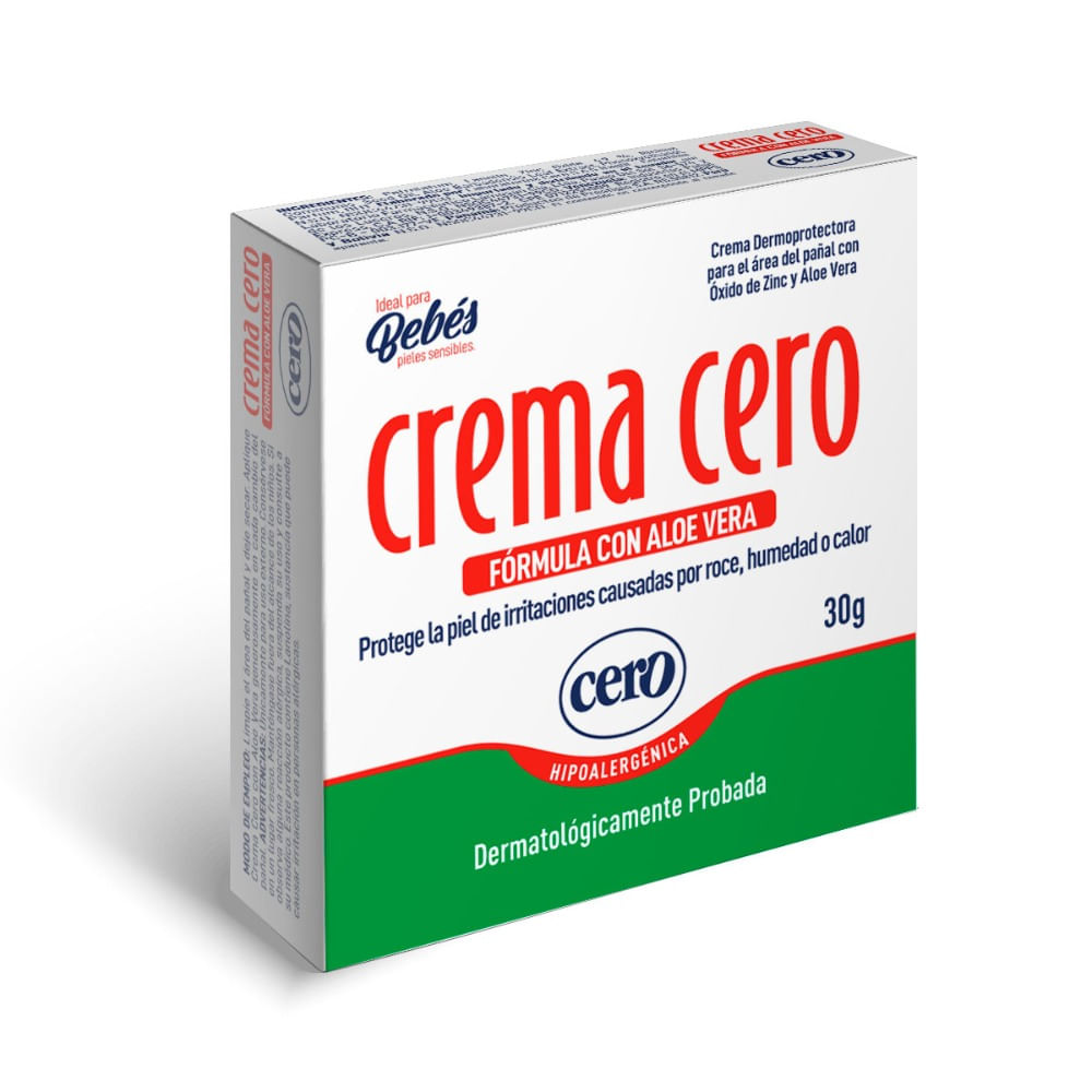 CREMA CERO ALOE VERA CAJA 30 G