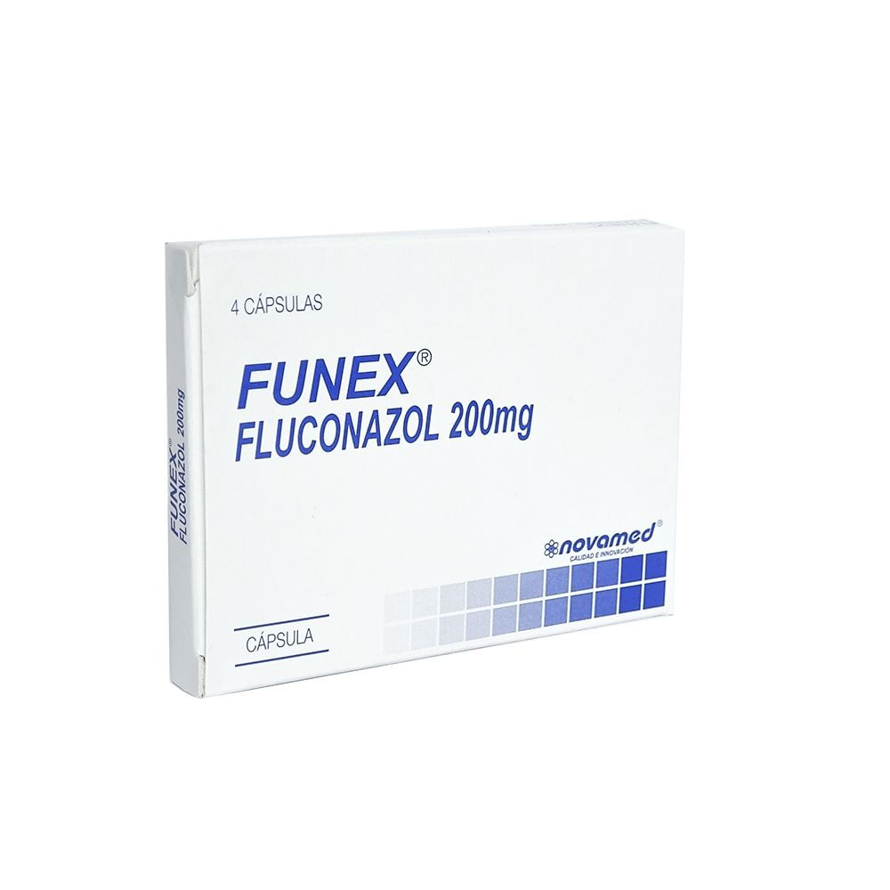 FUNEX 200 MG CAJA 4 CAPSULAS