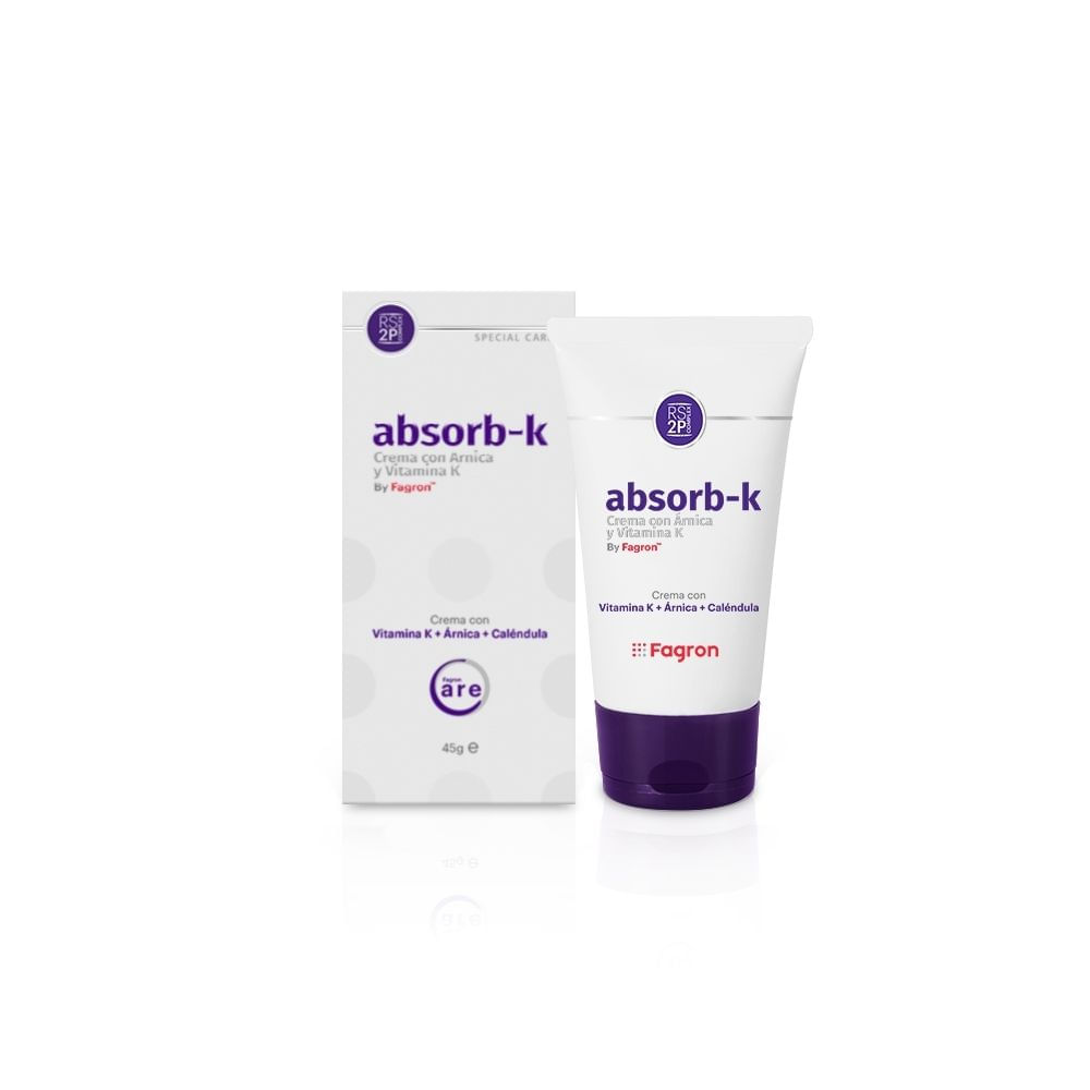 ABSORB-K CON ÁRNICA Y VIT K CREMA CAJA 45 G