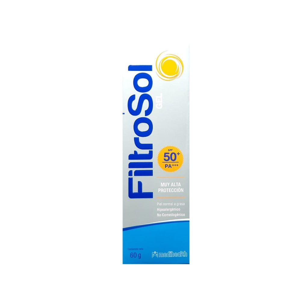 FILTROSOL GEL SPF 50 CAJA 60 G