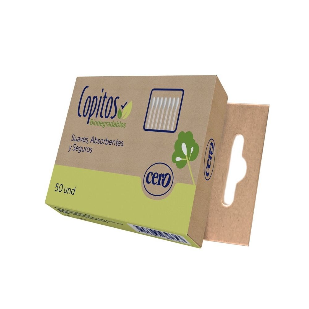 COPITOS ECOLÓGICOS CERO CAJA X 50 UNDS