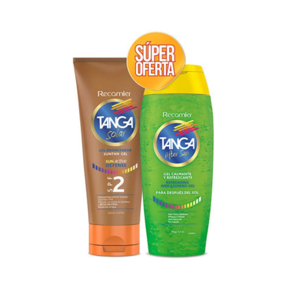 BRONCEADOR TANGA SPF 2 +GRATIS AFTER SUN TUBO 200ML + 130ML