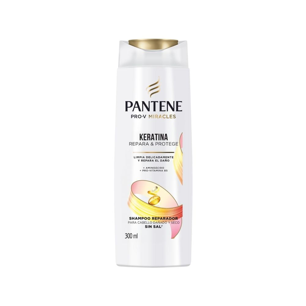 SHAMPOO PANTENE KERATINA FRASCO 300 ML