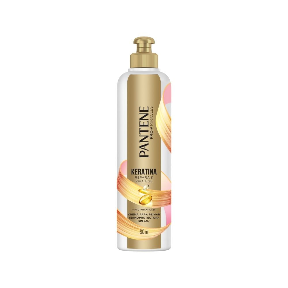 CREMA PARA PEINAR PANTENE KERATINA FRASCO 300 ML