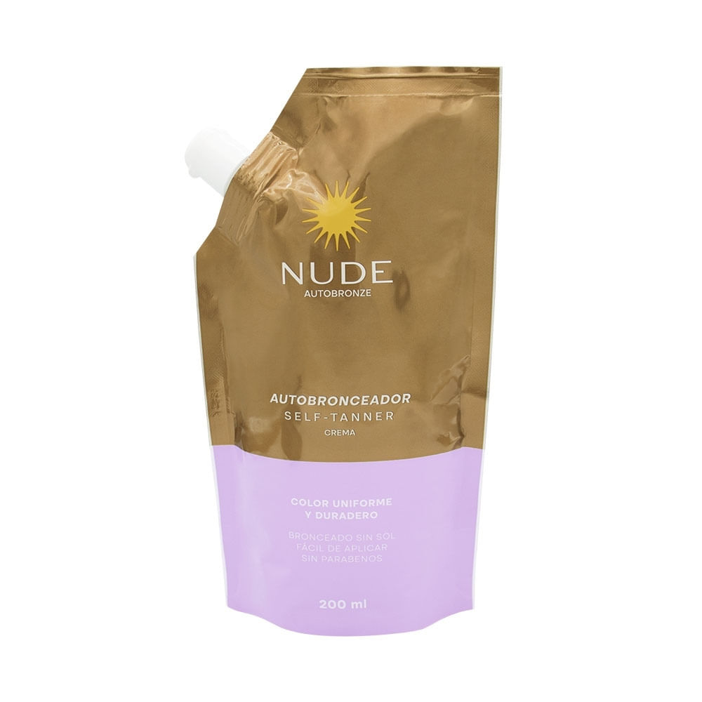 AUTOBRONCEADOR NUDE CREMA SACHET 200 ML