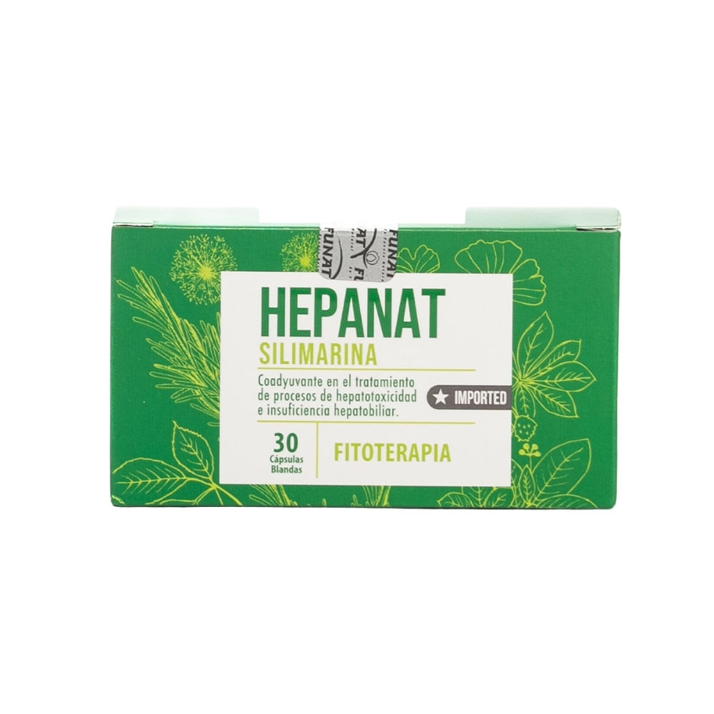 HEPANAT (SILIMARINA) FUNAT CAPSULAS