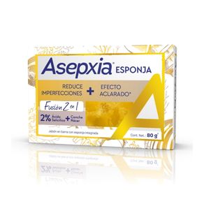 JABON ASEPXIA ESPONJA BARRA 80 G