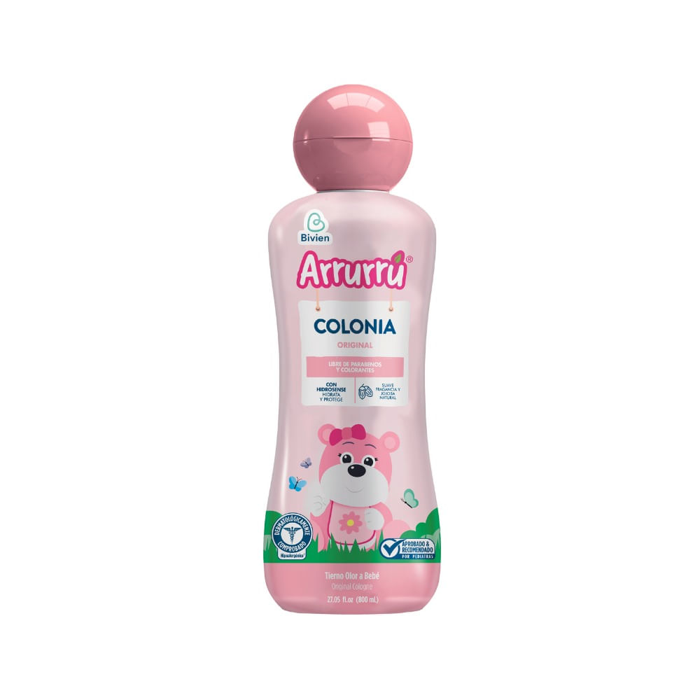 COLONIA ARRURRU ROSADO FRASCO 800 ML