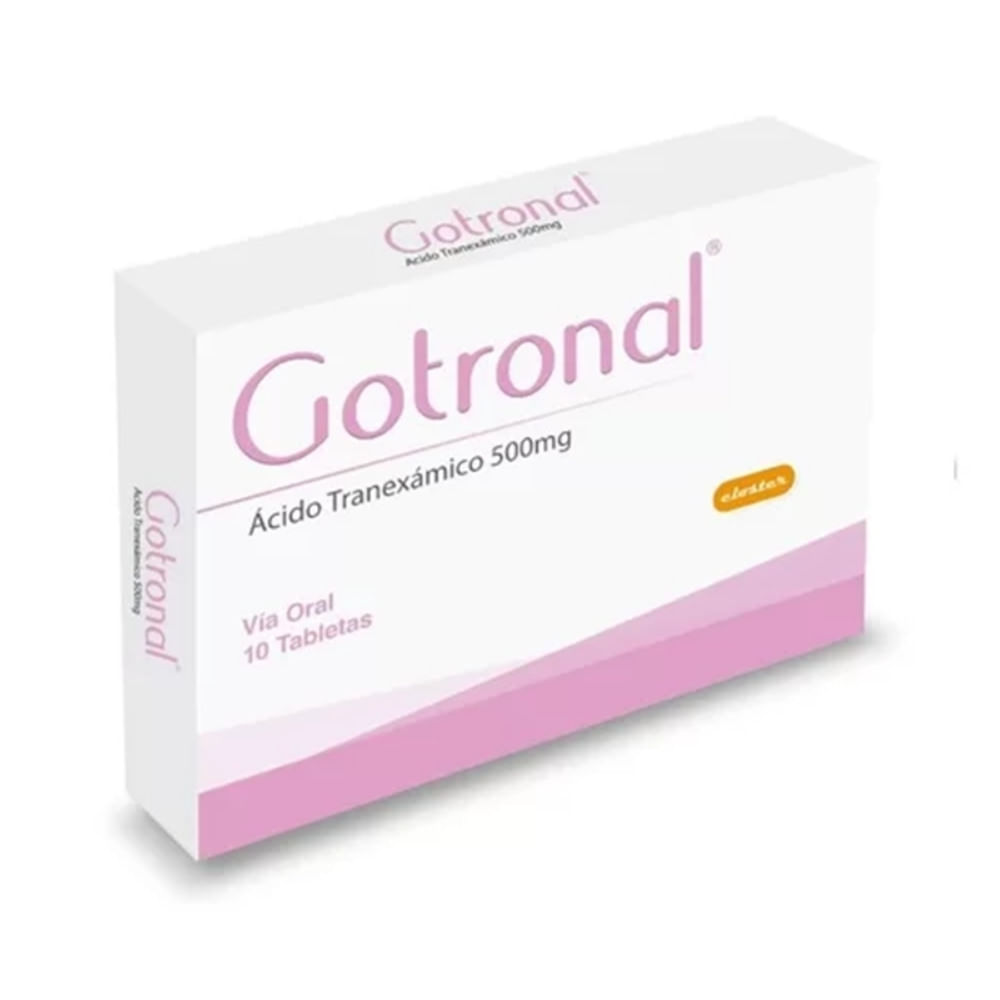 GOTRONAL TABLETAS 500 MG