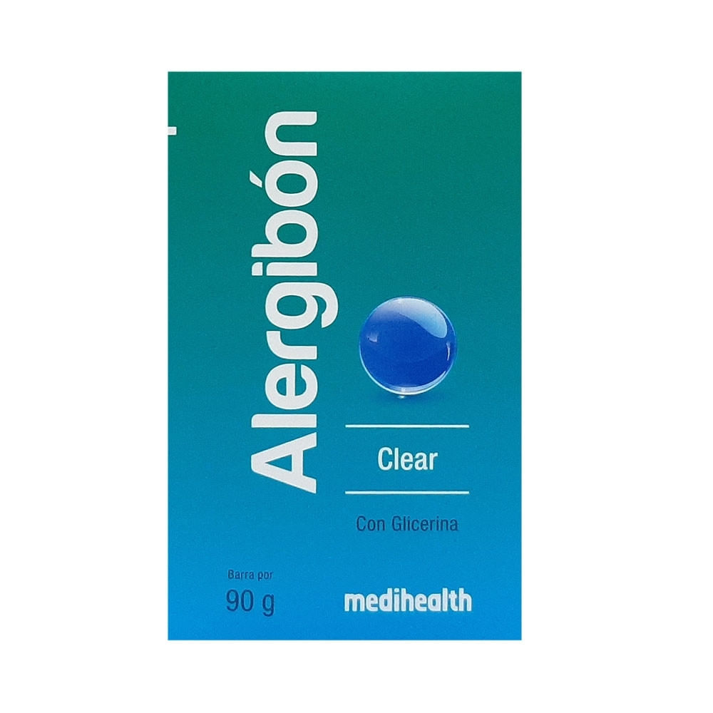 ALERGIBON CLEAR GLICERINA JABON CAJA 90 G
