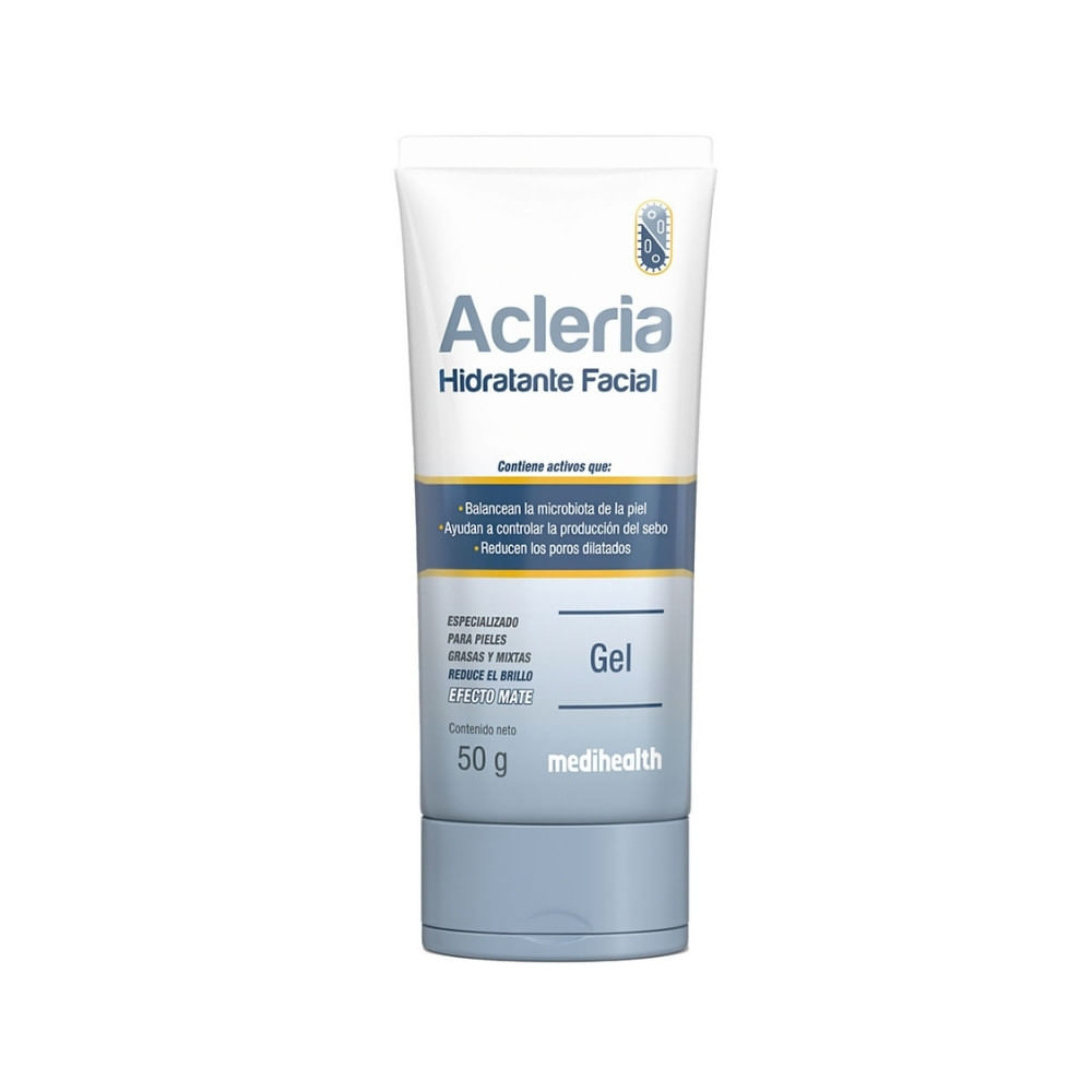 ACLERIA HIDRATANTE FACIAL GEL TUBO 50 G