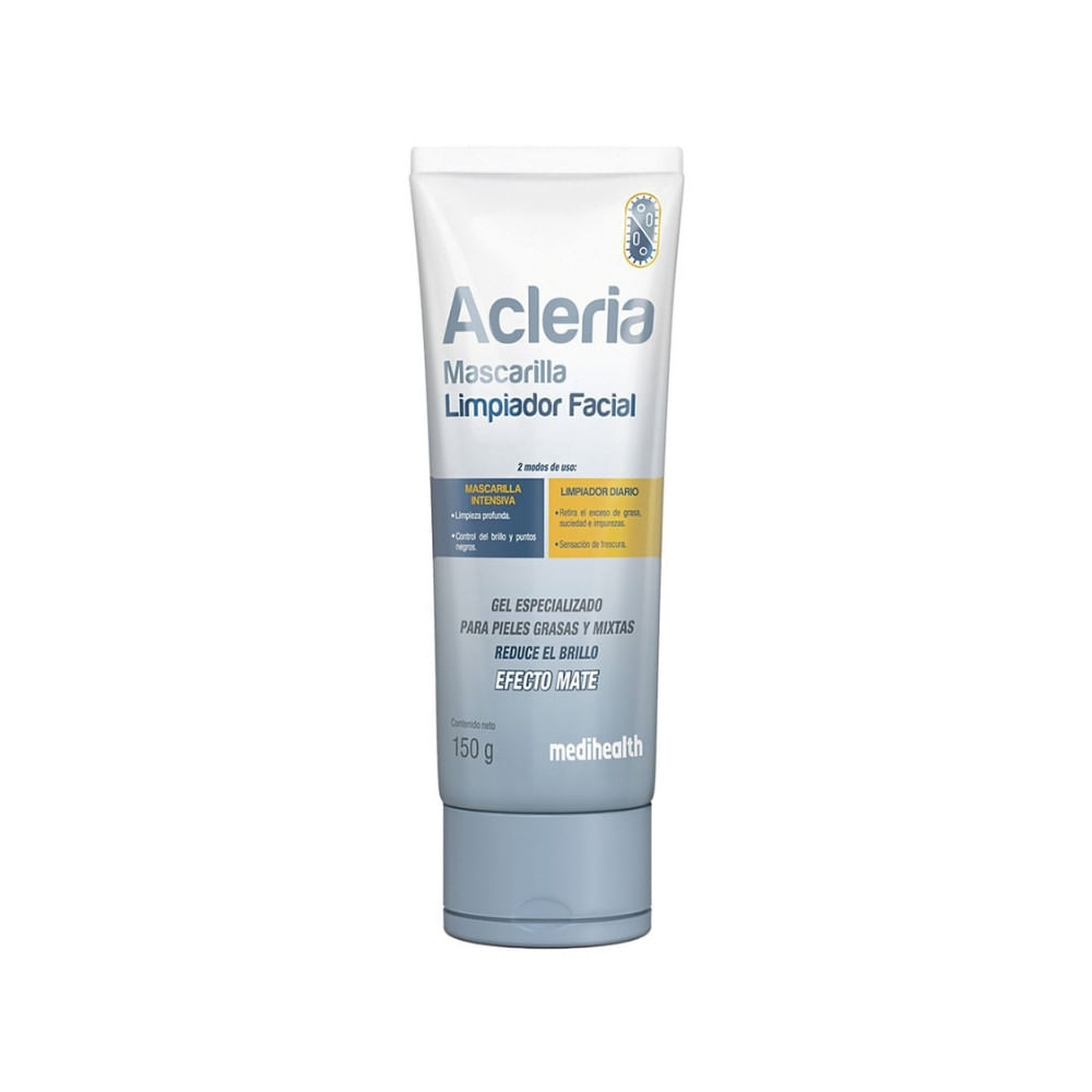 ACLERIA LIMPIADOR FACIAL MASCARILLA TUBO 150 G