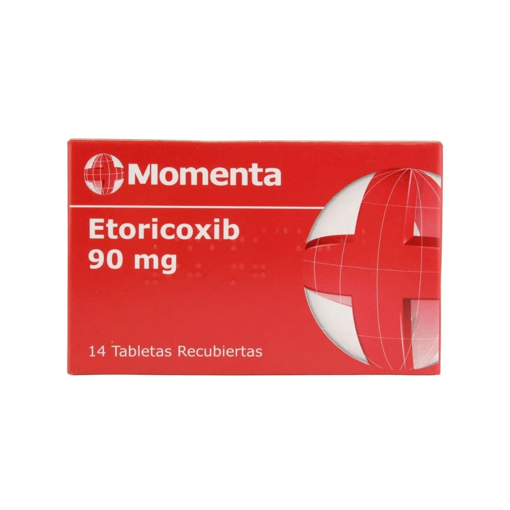 ETORICOXIB MOMENTA TABLETAS 90 MG