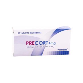 PRECORT TABLETAS 4 MG