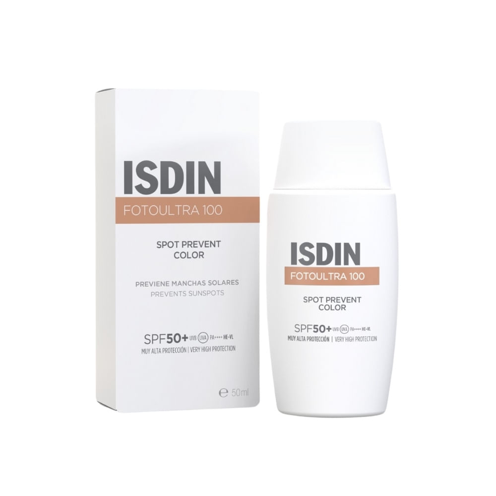 ISDIN FOTO ULTRA 100 SPOT PREV SPF 50+ COLOR FRASCO 50 ML
