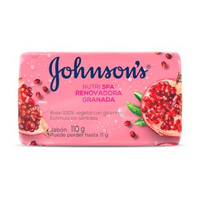 JABON JOHNSONS RENOVADORA GRANADA BARRA 110 G