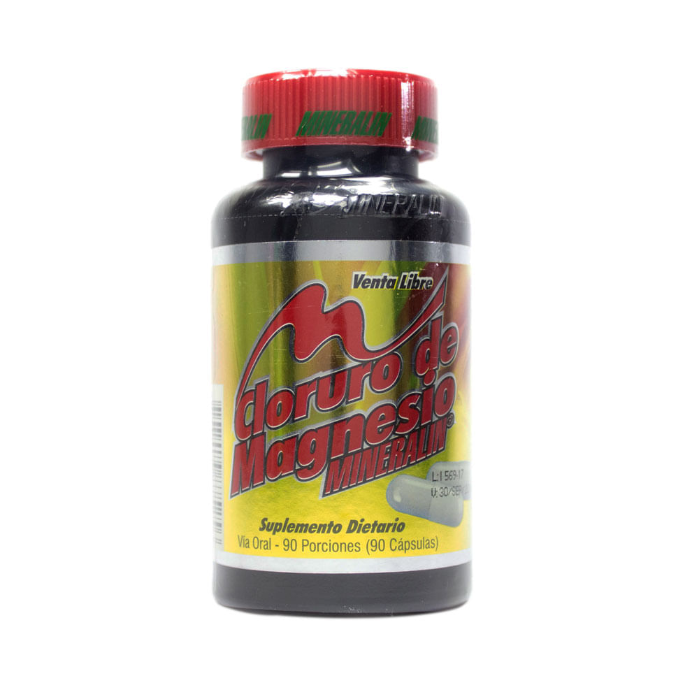 CLORURO MAGNESIO MINERALIN CAPSULAS FRASCO X 90 UNDS