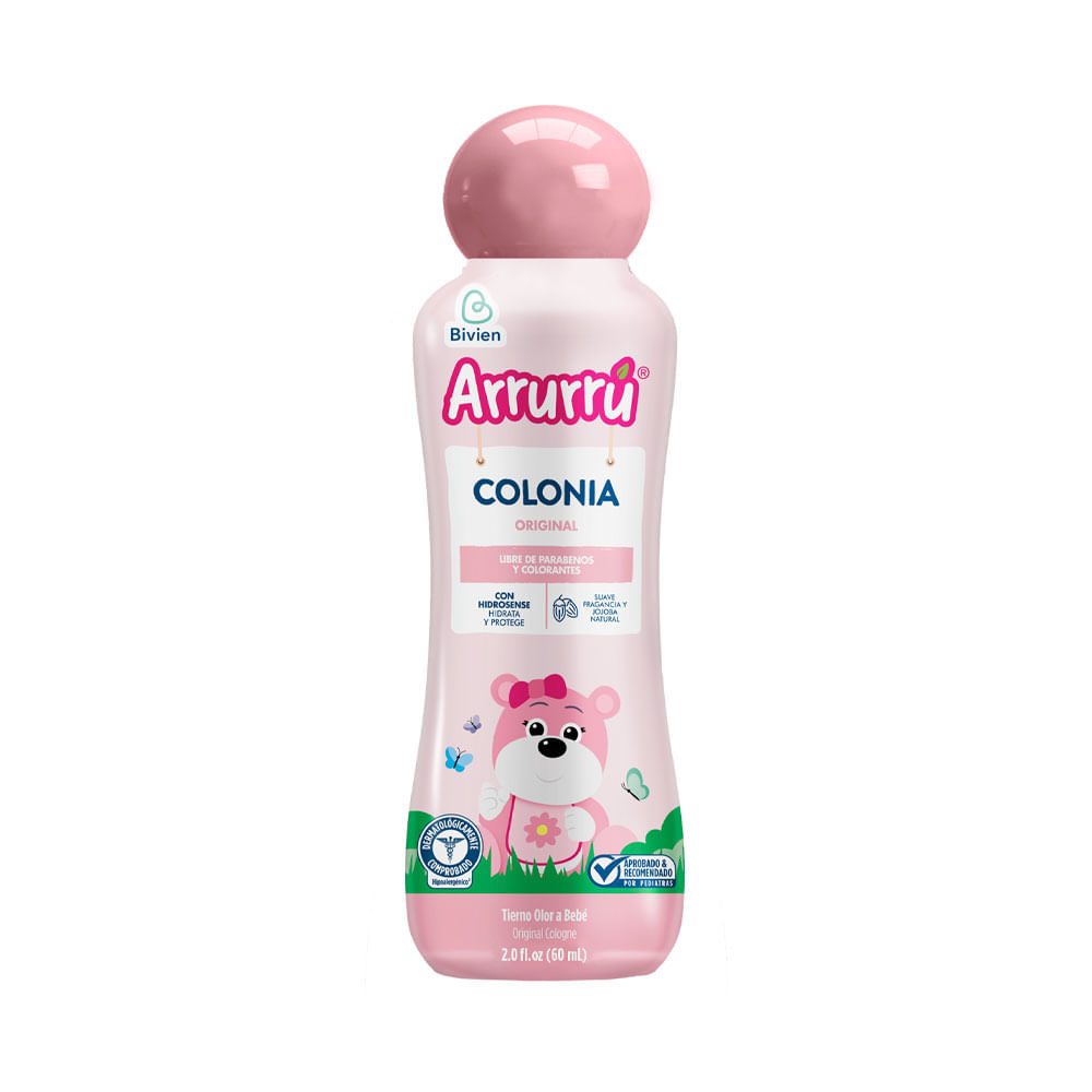 COLONIA ARRURRU ORIGINAL ROSADA FRASCO 60 ML