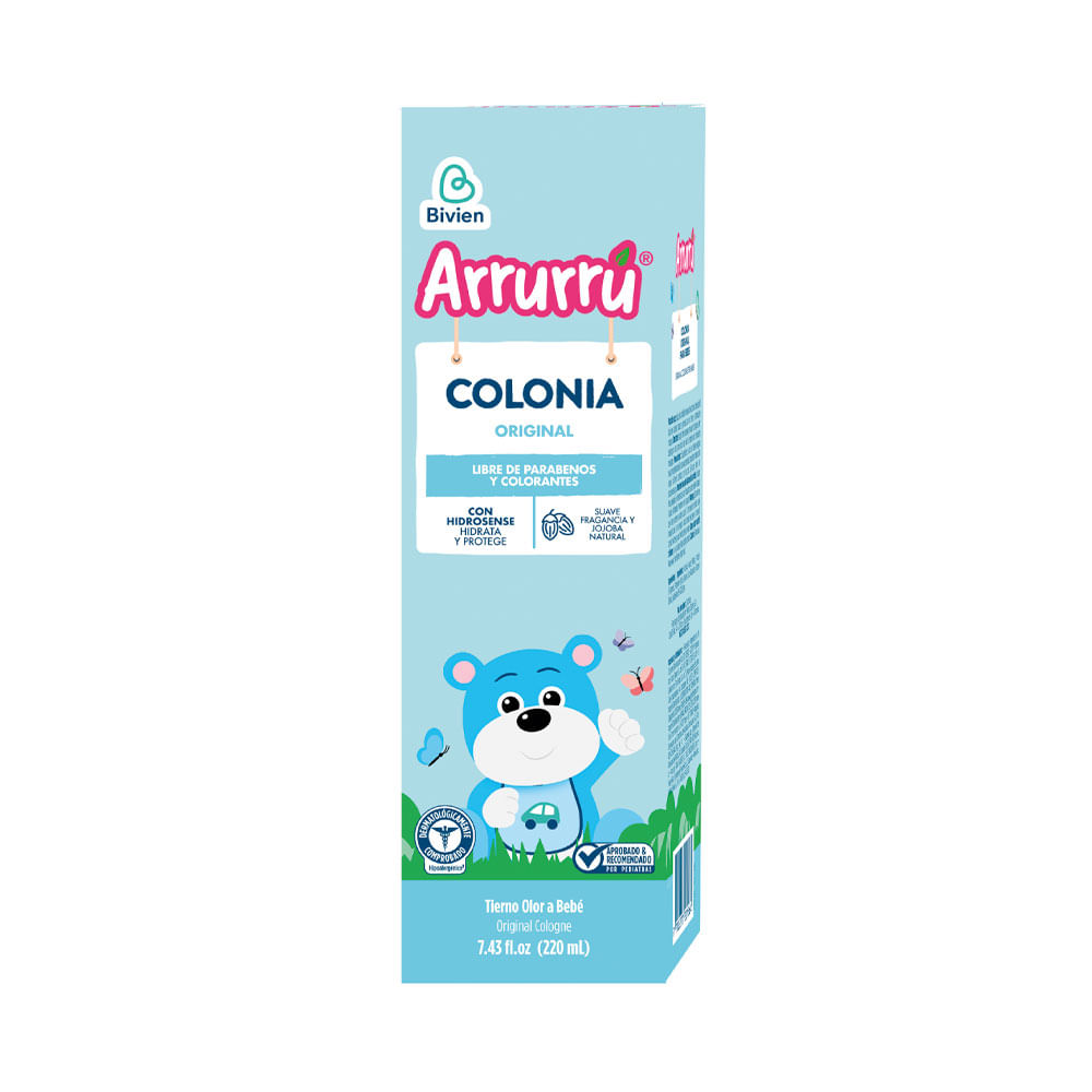 COLONIA ARRURRU ORIGINAL AZUL CAJA 220 ML